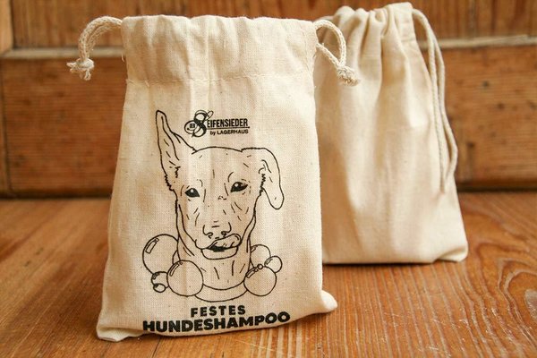Festes Hundeshampoo - für Kurzhaar und Langhaar